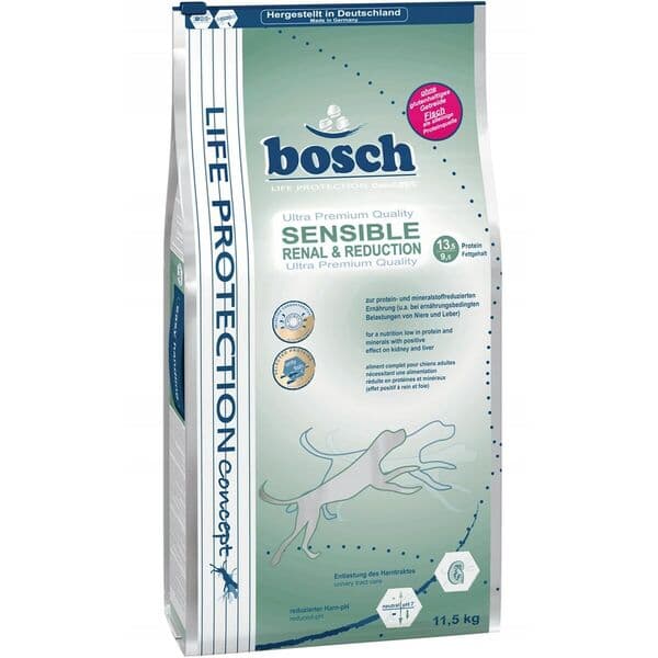 Bosch LPC Sensible Renal & Reduction, Koiran kuivaruoka, Adult, 11,5 kg