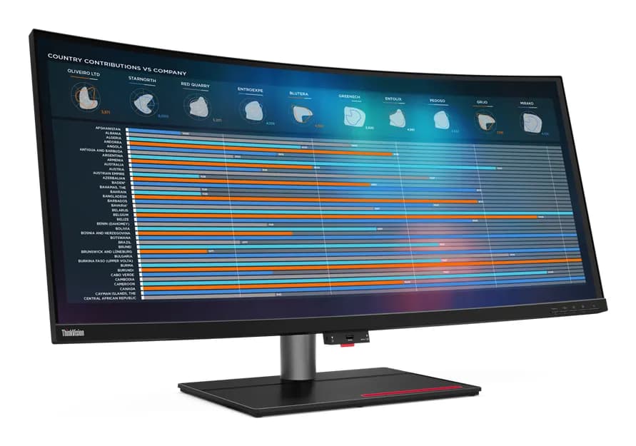 Lenovo ThinkVision P40w-20 39.7"" WUHD, IPS, USB-C hub -kaareva näyttö