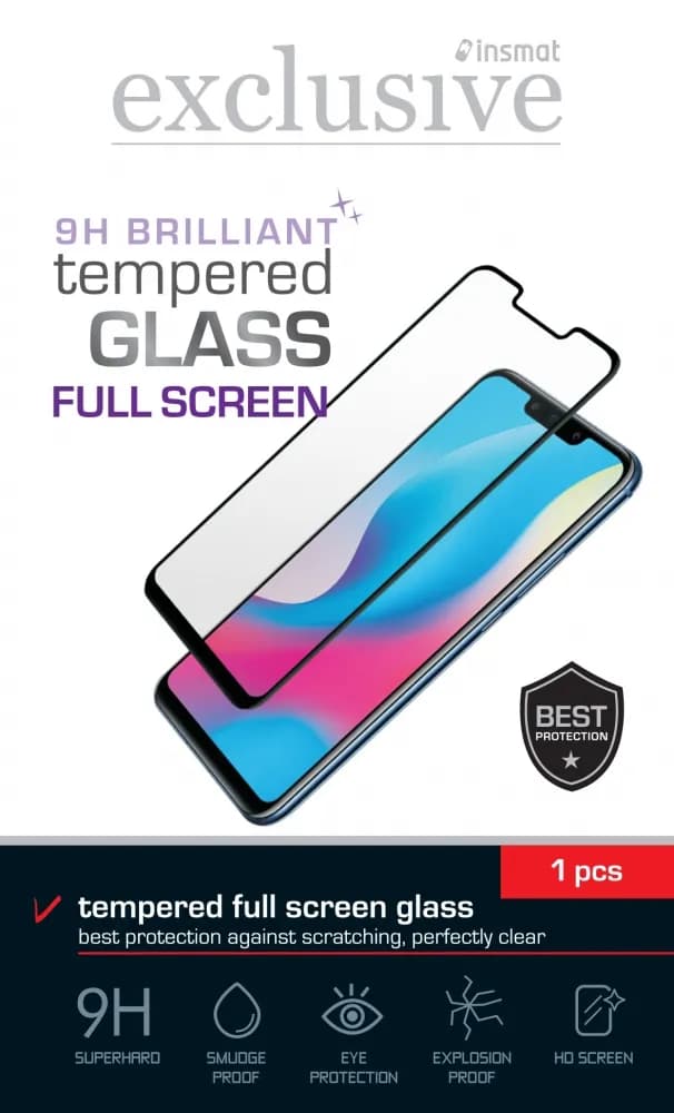 Insmat Full Screen Glass, OnePlus 10T -panssarilasi