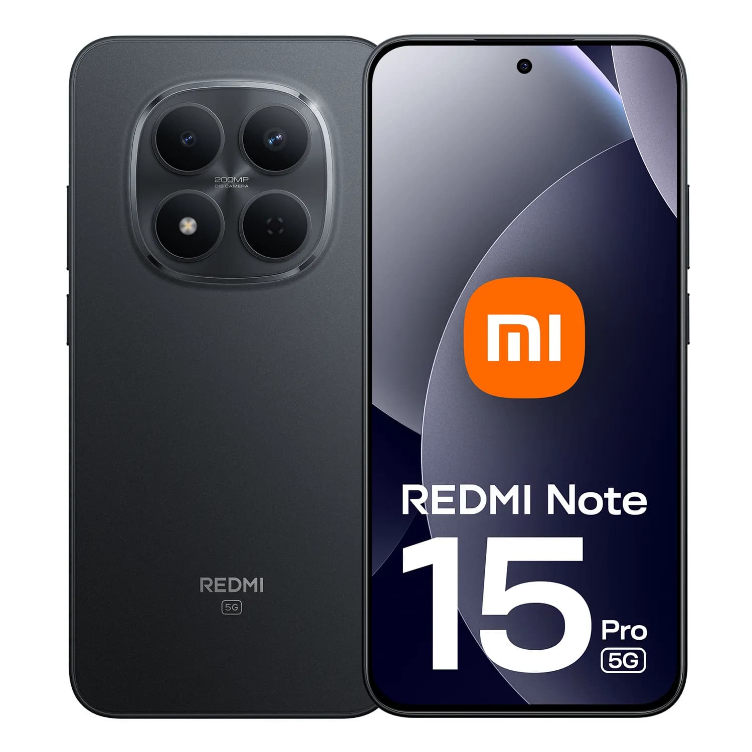 Xiaomi Redmi Note 15 Pro 5G 12/512 Gt -puhelin, musta