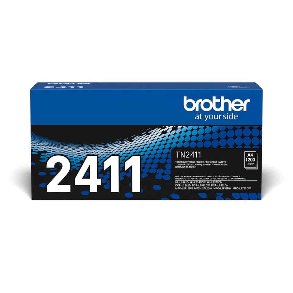 Brother TN2411 -laservärikasetti, musta