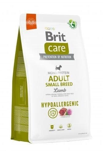 Brit Care Adult Small Breed Hypoallergenic Lamb & Rice, Koiran kuivaruoka, 3 kg