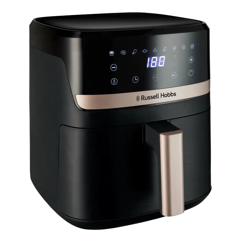 Russell Hobbs Satisfry, 5,5 l, 1,5 kg, 1500 W, airfryer, Black, Champagne