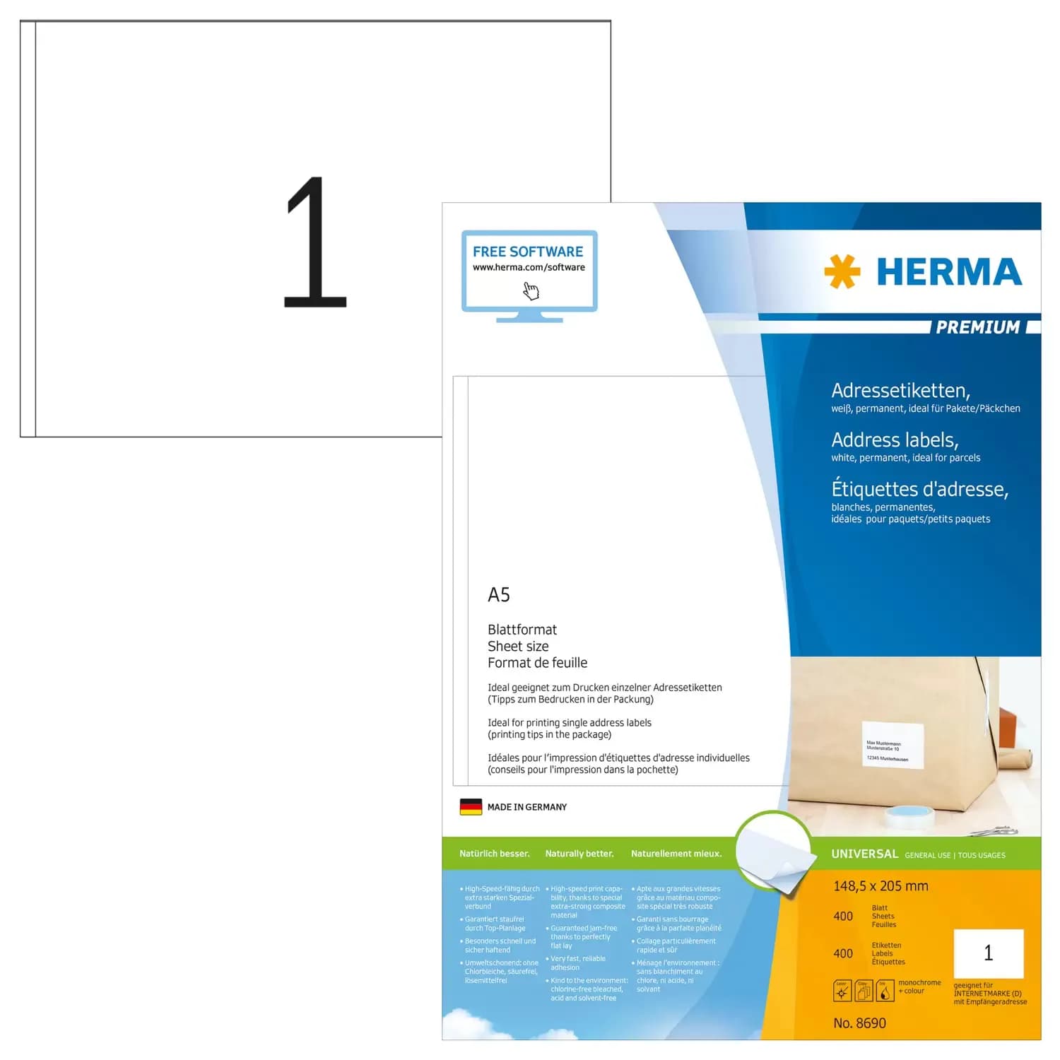 Herma label Premium 148x205 (400)