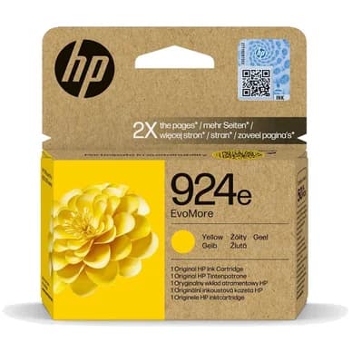 HP HP 924E (XL) Mustepatruuna keltainen 4K0U9NE Vastaa: N/A