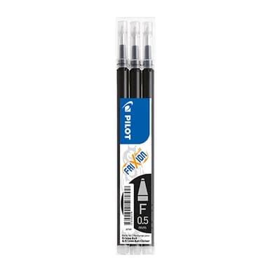 PILOT Täyttö 3-pack FriXion Ball Pyyhittävä muste 0.5 musta 422836 Vastaa: N/A