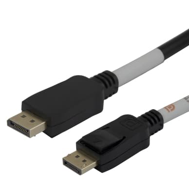 DELTACO DisplayPort-kaapeli, DP 2.1a, DP54, 1,0m DP54-1010 Vastaa: N/A