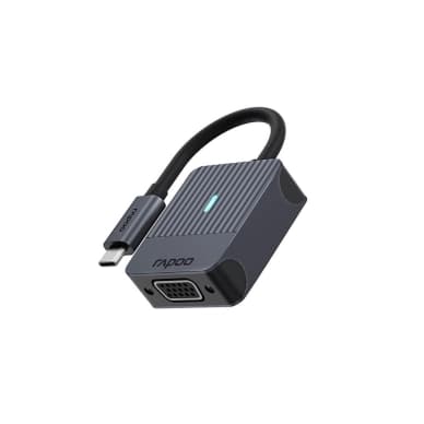Rapoo RAPOO Adapter USB-C UCA-1003 USB-C to VGA Adapter 6940056114051 Vastaa: N/A