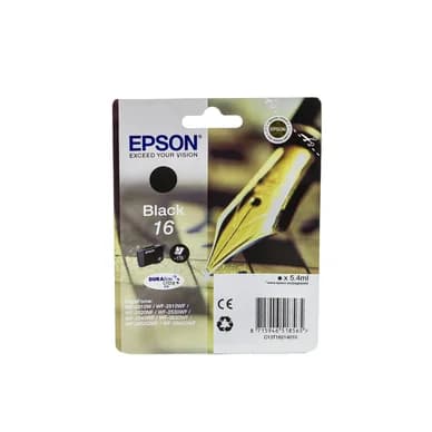 Epson Epson 16 Mustepatruuna musta T1621 Vastaa: N/A