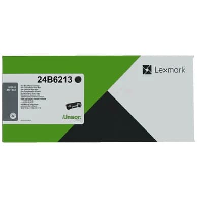 Lexmark Värikasetti musta, 10.000 sivua 24B6213 Vastaa: N/A