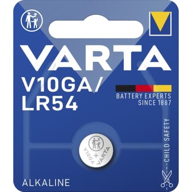 Varta Varta V10GA/LR54 alkaliparisto - 1 kpl 4274101401 Vastaa: N/A