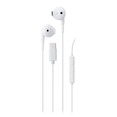 Streetz Streetz C210 Semi-in-ear kuulokkeet, 3-button, USB-C, valkoinen C210-WHT Vastaa: N/A