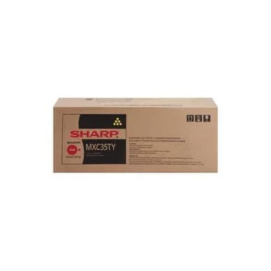 Sharp Värikasetti musta 6 000 sivua MXC35TY Vastaa: N/A