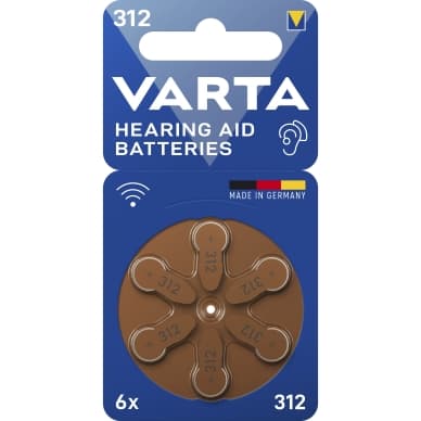 Varta Varta HAB 312 -akku - 6 kpl 24607101416 Vastaa: N/A