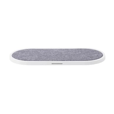 Gear GEAR Langaton Dual Qi laturi 2x10W USB-C Slim Textiilillä 7319926651016 Vastaa: N/A