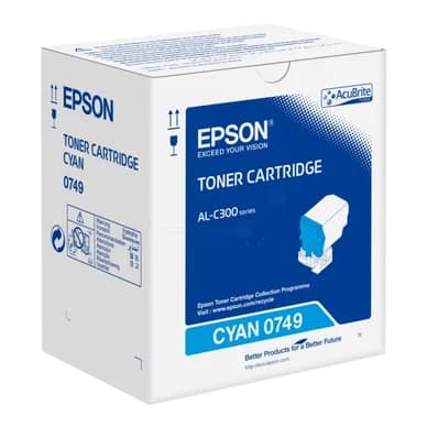 Epson Värikasetti cyan 8.800 sivua S050749 Vastaa: N/A