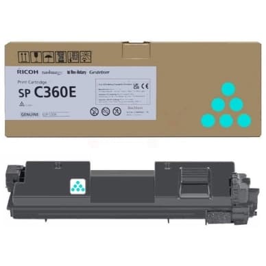 Ricoh Ricoh SPC360E Värikasetti Cyan 408189 Vastaa: N/A