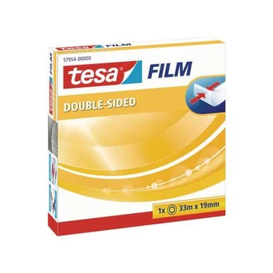 TESA Tesa Kaksipuolinen teippi 19mmx33m kirkas 57954000000 Vastaa: N/A