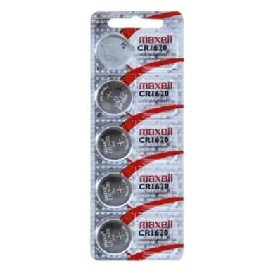 MAXELL Maxell CR1620 5-kpl 18586500 Vastaa: N/A