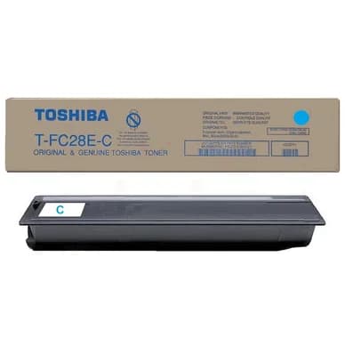 TOSHIBA TOSHIBA T-FC 28 EC Värikasetti cyan 6AJ00000046 Vastaa: N/A