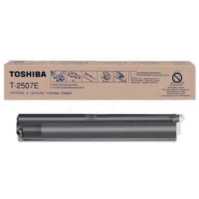 TOSHIBA Värikasetti musta 12.000 sivua T-2507E Vastaa: N/A