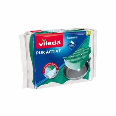 Vileda Vileda Pur Active hankausieni 2-pakkaus 4023103070257 Vastaa: N/A