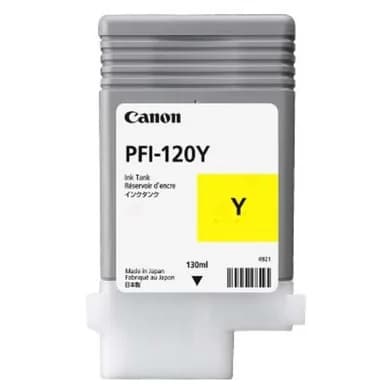 Canon Canon PFI-120 Y Mustepatruuna Keltainen PFI-120Y Vastaa: N/A