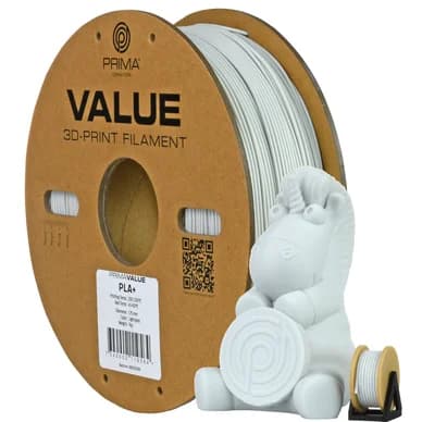 Prima PrimaValue PLA+ - 1,75mm - 1kg - Vaaleanharmaa 7340002119564 Vastaa: N/A
