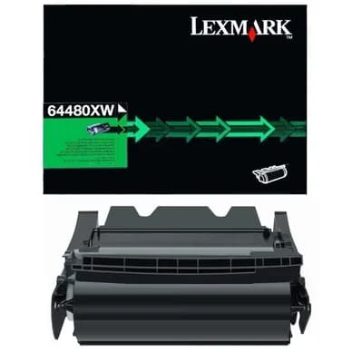 Lexmark Värikasetti musta 32.000 sivua 64480XW Vastaa: N/A