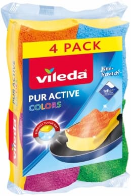 Vileda Vileda Pur Active hankausieni 4-pakkaus 4023103189539 Vastaa: N/A