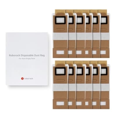 Roborock Pölypussit Dock-asema Roborock, 12-pakkaus 6970995784435 Vastaa: N/A