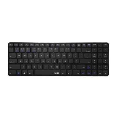 Rapoo RAPOO Näppäimistö E9100M Multi-Mode Langaton Musta 6940056188748 Vastaa: N/A