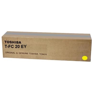 TOSHIBA TOSHIBA T-FC 20 EY Värikasetti keltainen 6AJ00000070 Vastaa: N/A