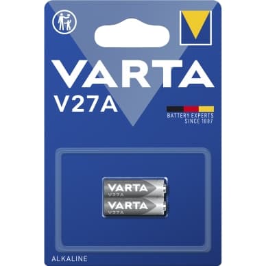 Varta Varta V27A Erityinen alkaliparisto, 12V, 2 kpl 4227101402 Vastaa: N/A