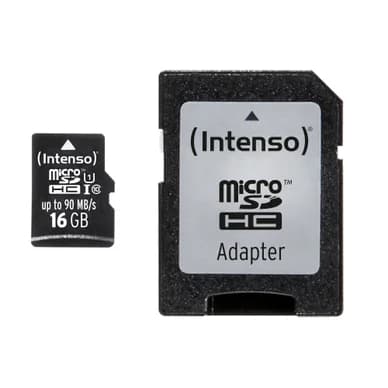 Intenso Intenso Micro SD 16GB UHS-I Professional 4034303022304 Vastaa: N/A