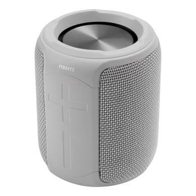 Streetz Streetz Vedenkestävä BT-kaiutin, TWS, 10W, IPX7, 3,5mm, harmaa CM766 Vastaa: N/A