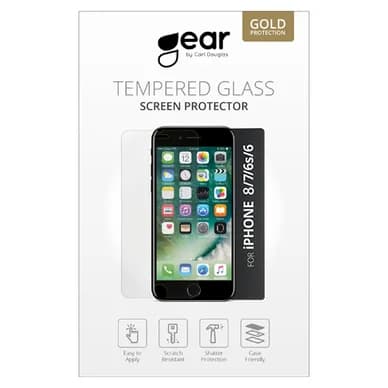 Gear GEAR karkaistu lasi iPhone 6/7/8/SE 2/3 gen 661046 Vastaa: N/A