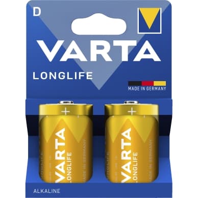 Varta Varta Pitkäikäinen akku - D 2 kpl 4120101422 Vastaa: N/A