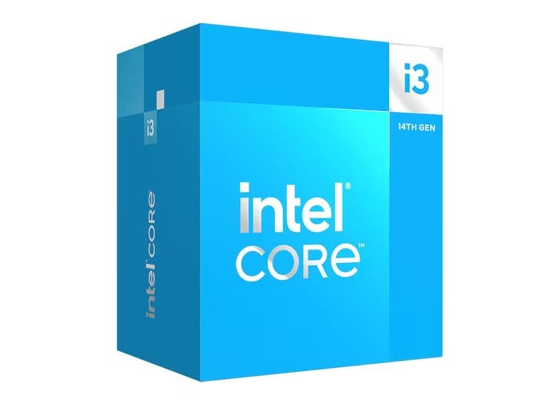 Intel® | Core™ i3-14100 - 4-ydin - 3,5 GHz (4,7 GHz Turbo) - LGA1700-liitin - Intel® UHD -grafiikka | Laatikko