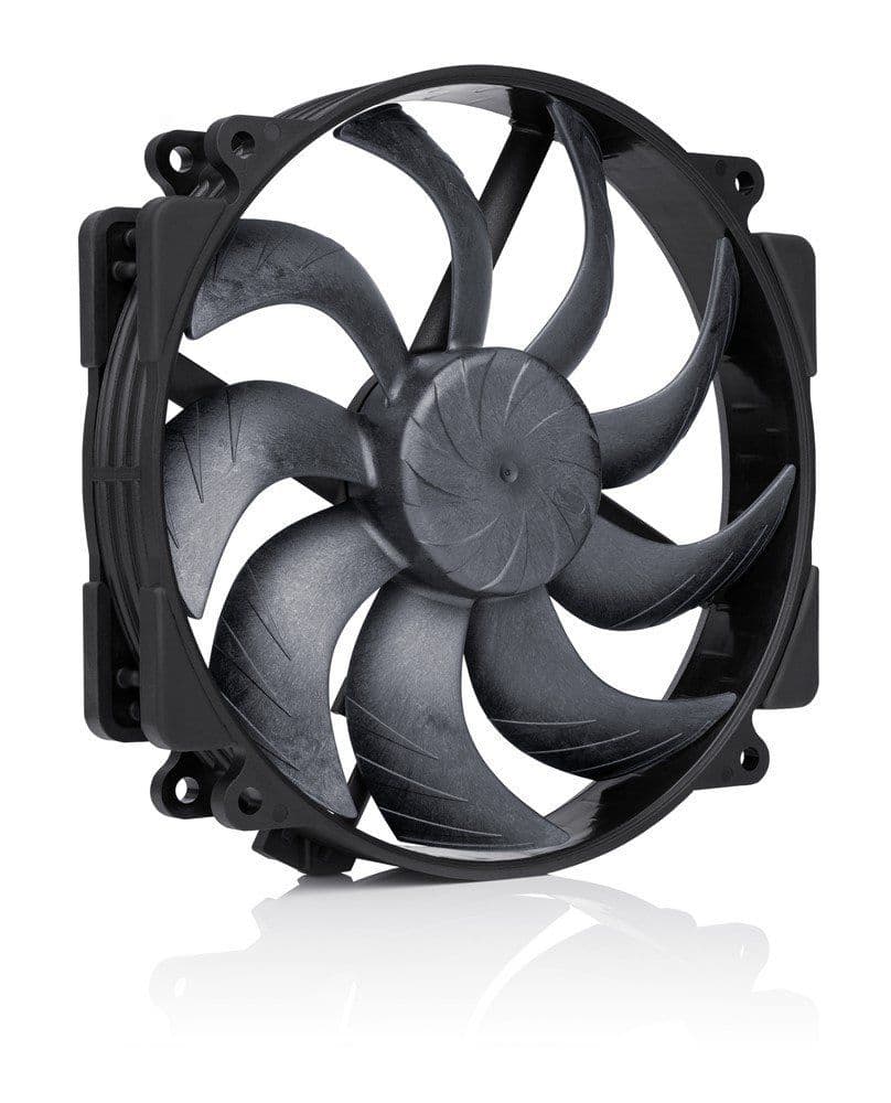 Noctua NF-A14x25r G2 PWM chromax.black Prosessoriblæser 1-pack Sort 140 mm