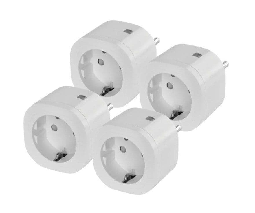 Omajin Smart adapteripistoke - 4 kpl - (DE) - valkoinen