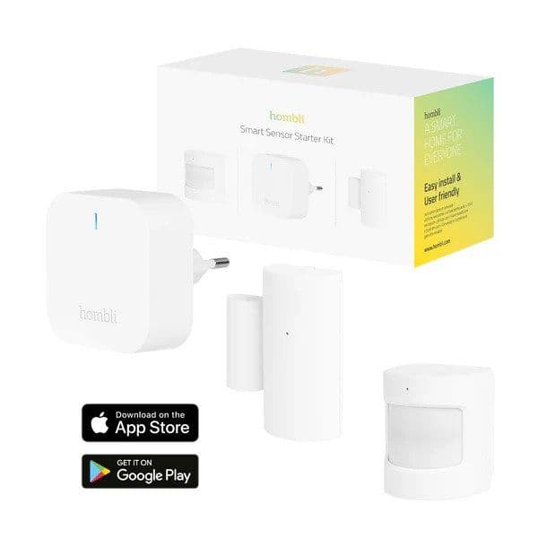 Hombli Älykäs Bluetooth-anturisarja - Valkoinen
