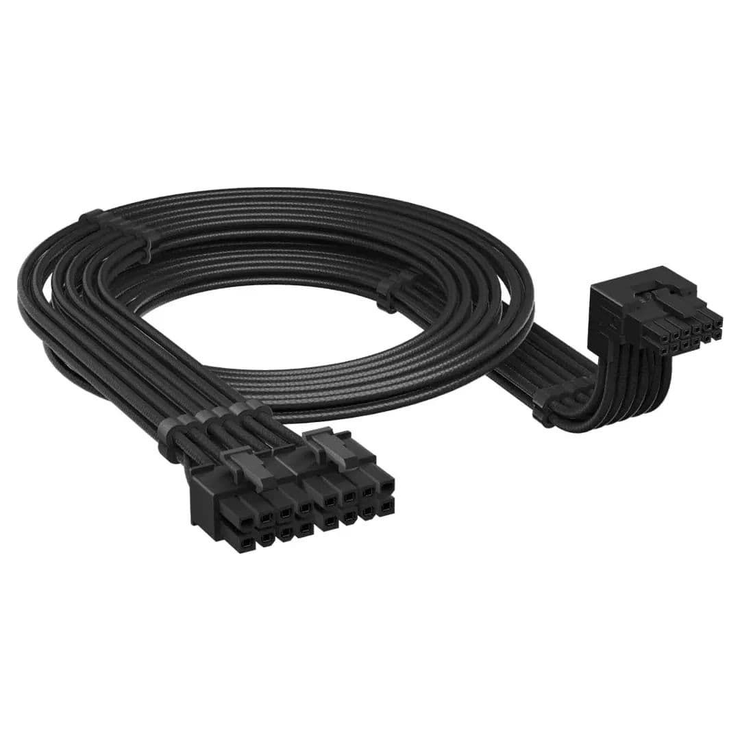 Corsair CP-8920347, 12V-2x6, Uros, Uros, Suora, Kulmikas, 90°