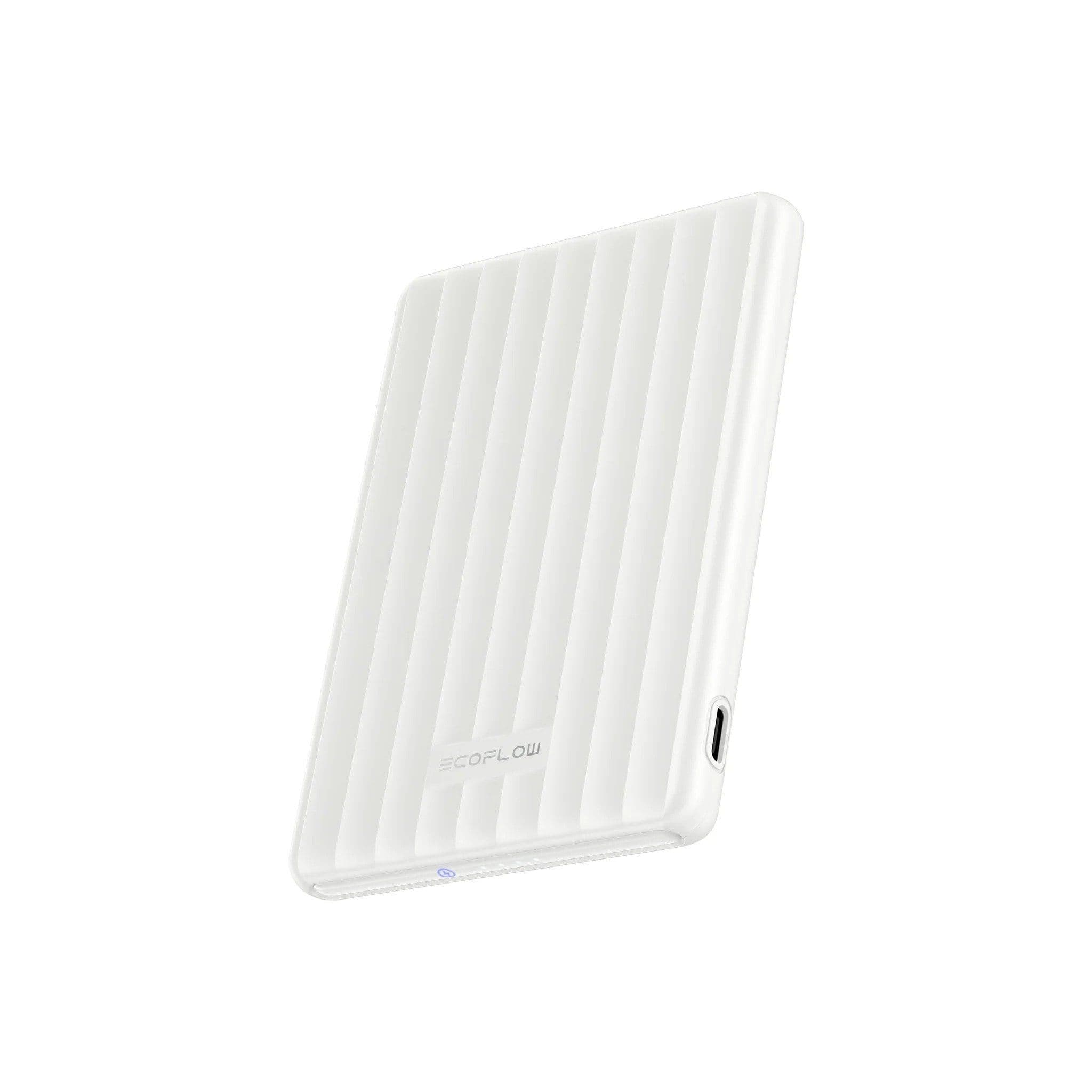 EcoFlow RAPID Mag (5000 mAh, 20 W, Qi1) – Magneettinen varavirtalähde - Valkoinen