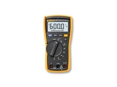Fluke 115, Digitaalinen yleismittari, Kädessä pidettävä yleismittari, CAT III 600V, 0.1 - 600 V, 0,1 - 600 V, 6 - 10 A