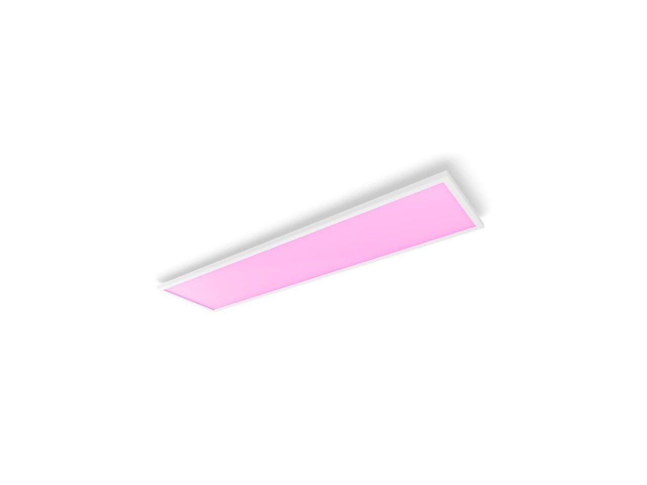 Philips Hue White and Color Ambiance Surimu - Kattovalaisinpaneeli - LED - 300 x 1200 mm - 60 W - 2000-6500 K - suorakulmio - valkoinen