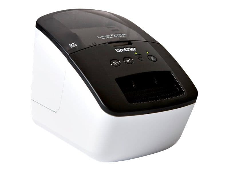Brother QL-700, DK, Suoralämpö, 300 x 300 DPI, 150 mm/s, Musta, Valkoinen