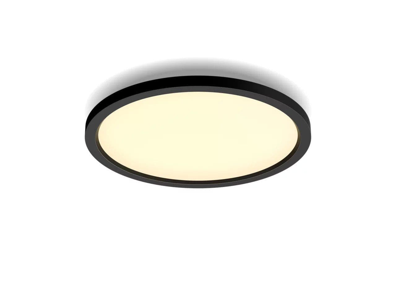 Philips Hue White Ambiance Aurelle -kattovalaisin - 39,5 cm - musta