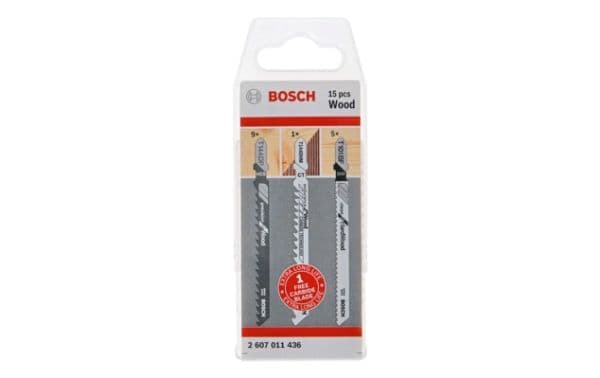 Bosch KIRVESILUUKKU SET WOOD 15PKS