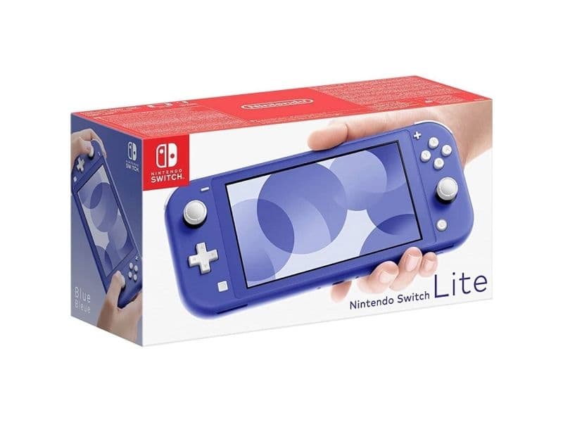 Nintendo Switch Lite, Nintendo Switch Lite, NVIDIA Custom Tegra, Sininen, Analoginen/Digitaalinen, Kotipainike, Virtapainike, Painikkeet